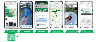 World-First AI Cup Recycling Trial Drives Behaviour Change